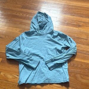 Crewcuts Light Blue Long Sleeve Hoodie